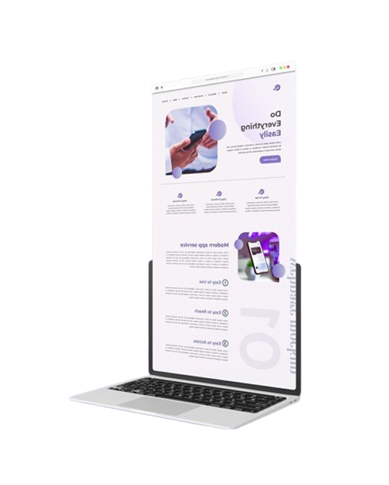 Laptop with ORCTA website