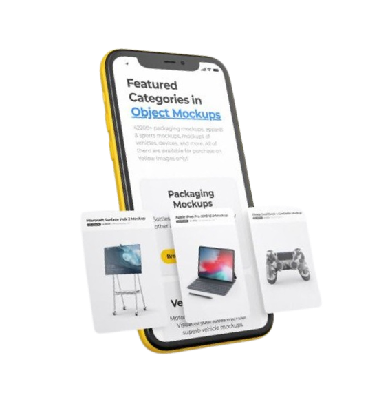 Phone mockup